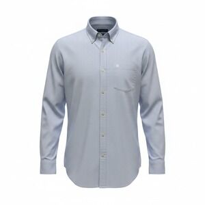 Converse One Star Button Down Shirt Mens XXL Blue Excellent Micro Check Cotton